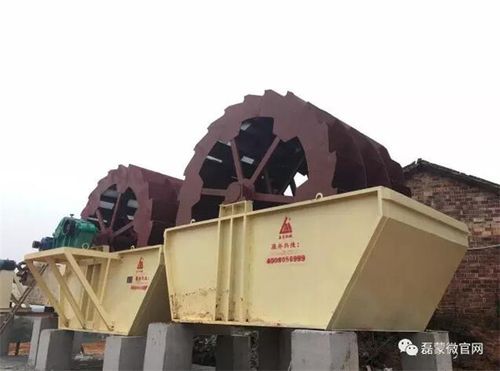 江西矿山机械洗砂生产线安装现场